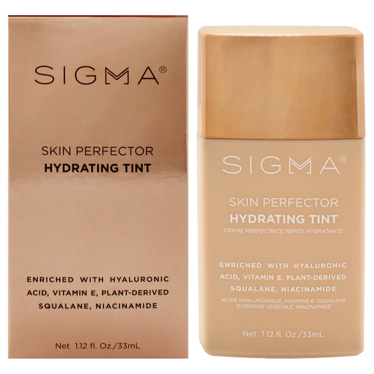 SIGMA Skin Perfector Hydrating Tint - 4 Medium Beige Women's Tinted Moisturizers 1.12 OZ | 33 ML