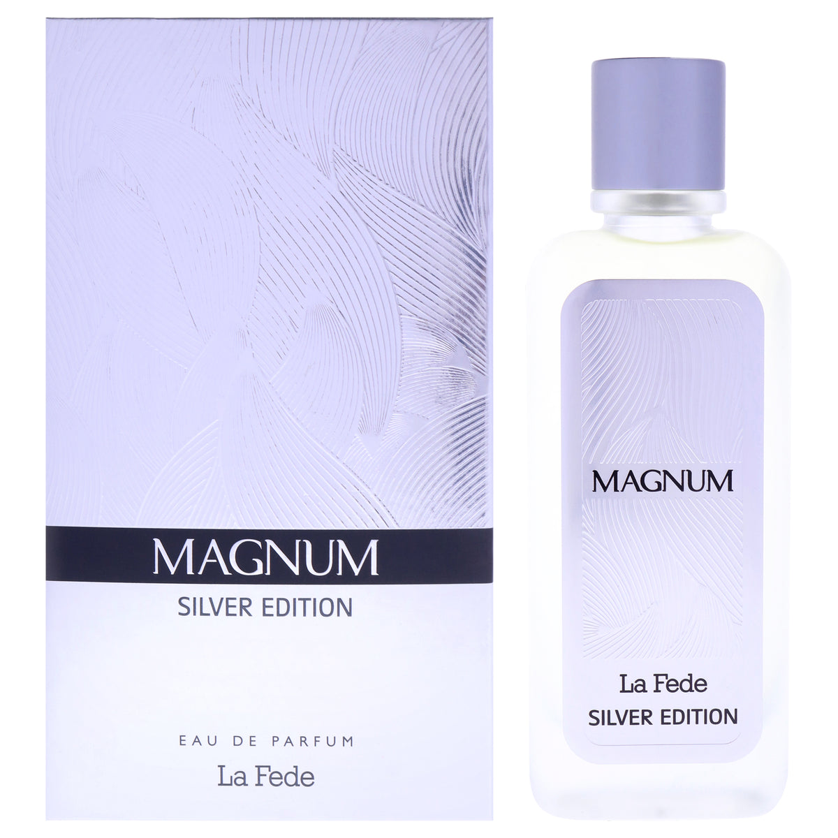 Khadlaj La Fede - Magnum Silver Edition Men's Eau de Parfum 3.4 FL OZ | 100 ML