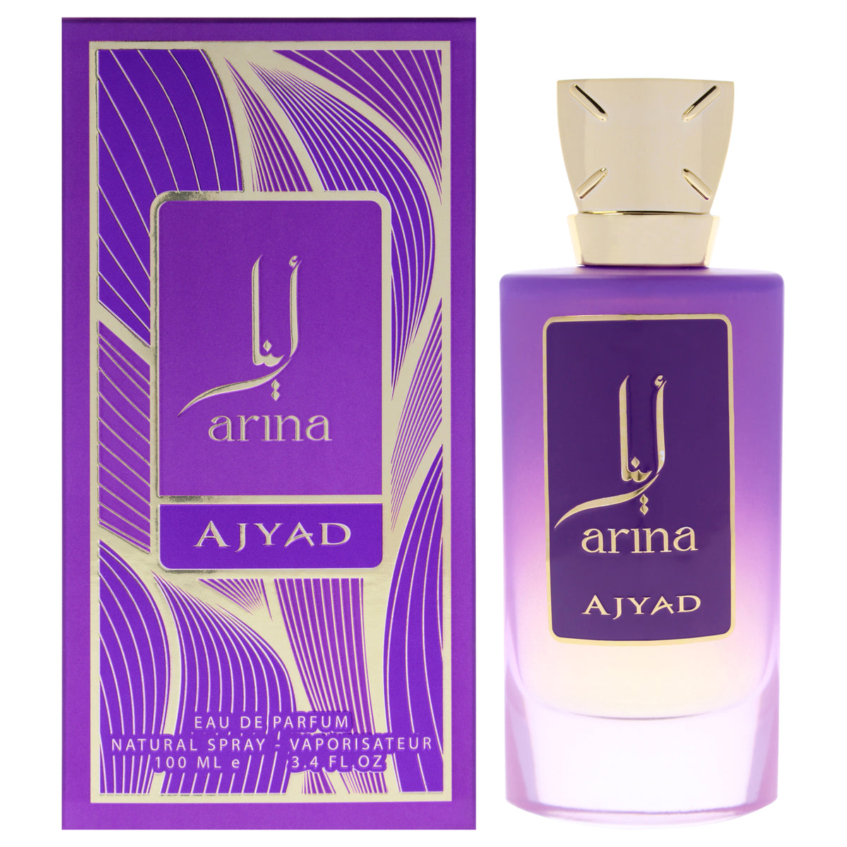Ajyad Arina for Women's Eau de Parfum 3.4 FL OZ | 100 ML