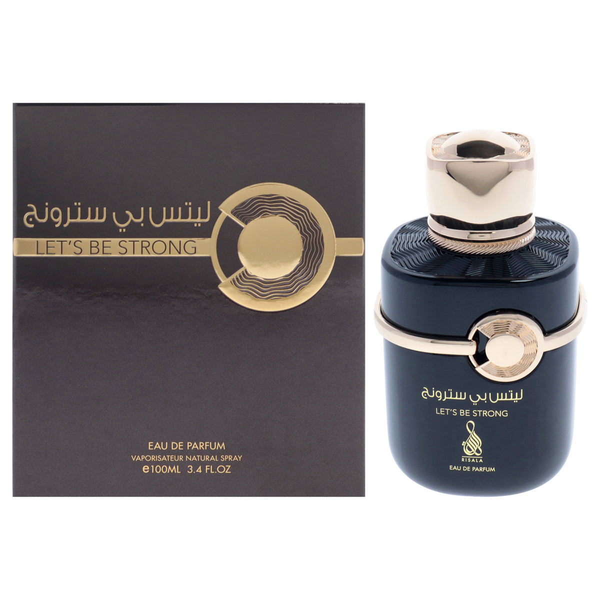 Risala Lets Be Strong Men's Eau de Parfum 3.4 FL OZ | 100 ML