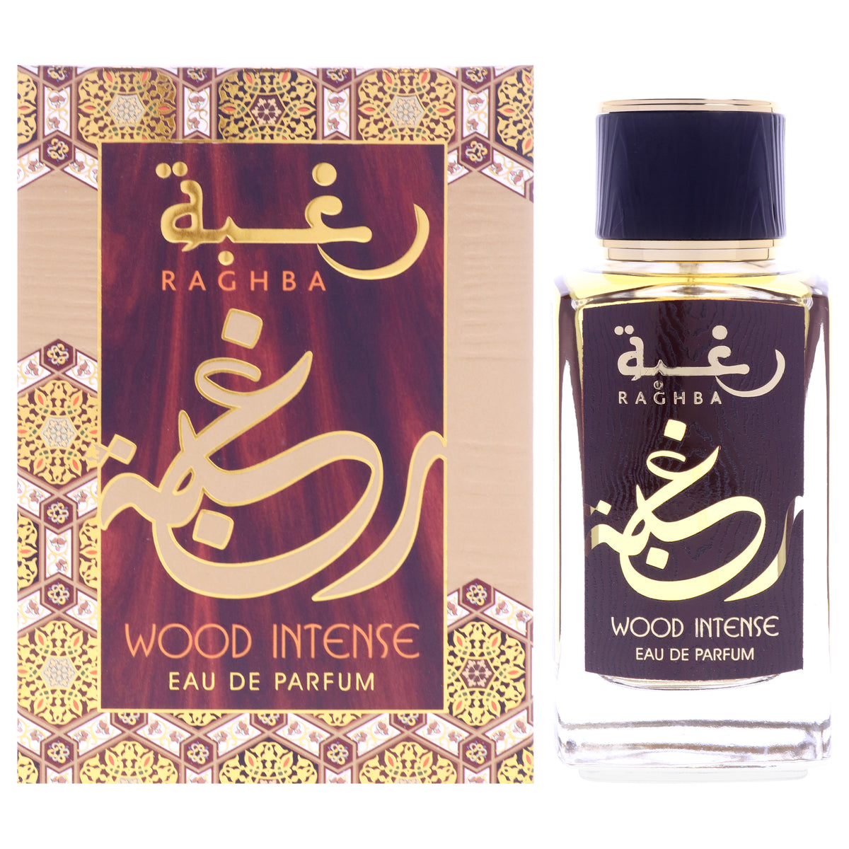 Lattafa Raghba Wood Intense Unisex Eau de Parfum 3.4 FL OZ | 100 ML