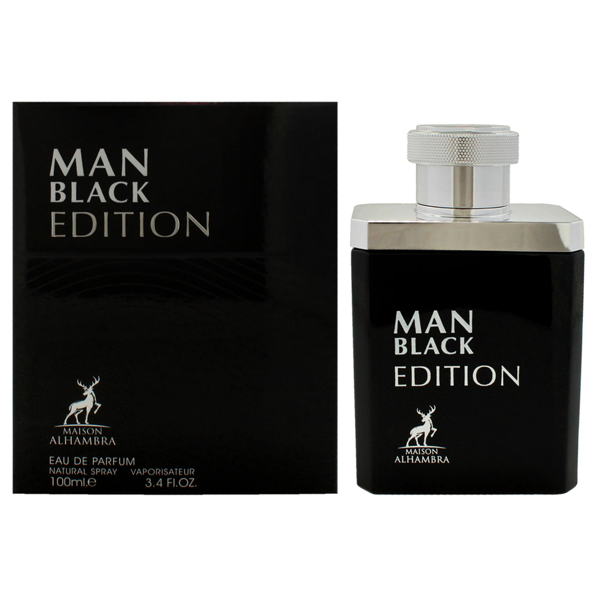 Maison Alhambra Black Edition for Men's Eau de Parfum 3.4 FL OZ | 100 ML