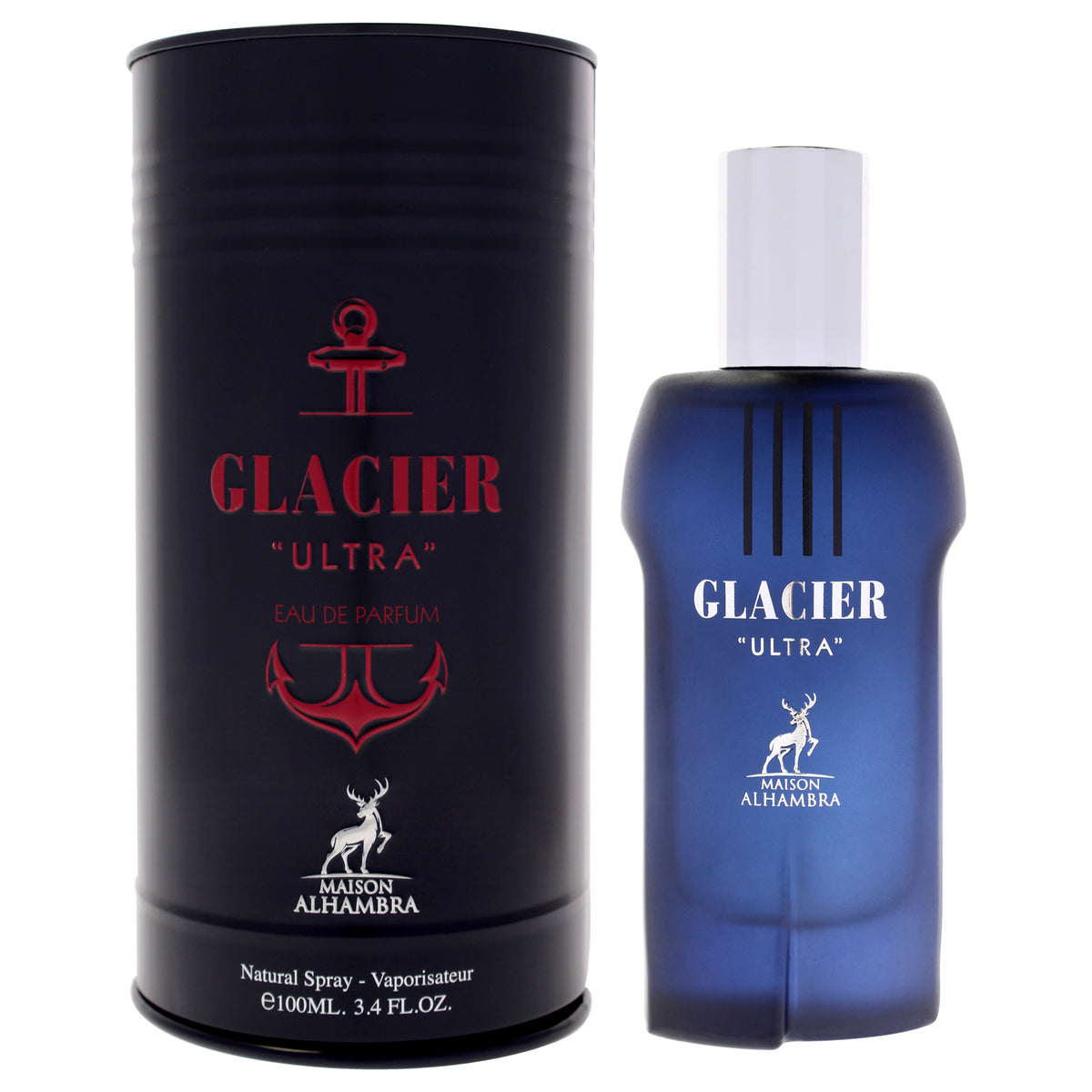 Maison Alhambra Glacier - Ultra Unisex Eau de Parfum 3.4 FL OZ | 100 ML