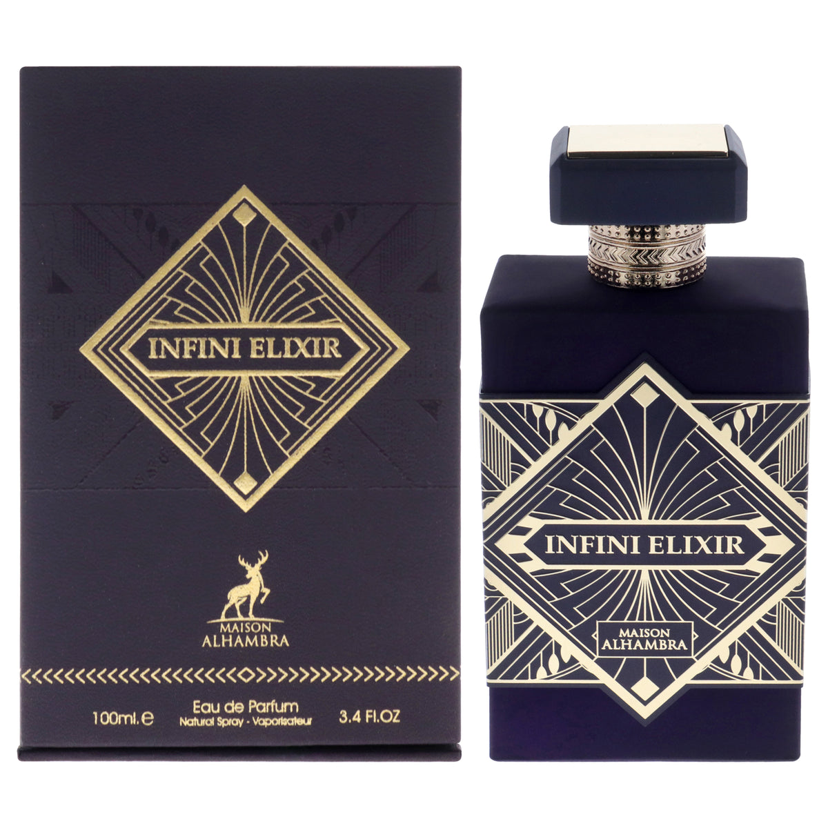 Maison Alhambra Infini - Elixir Unisex Eau de Parfum 3.4 FL OZ | 100 ML