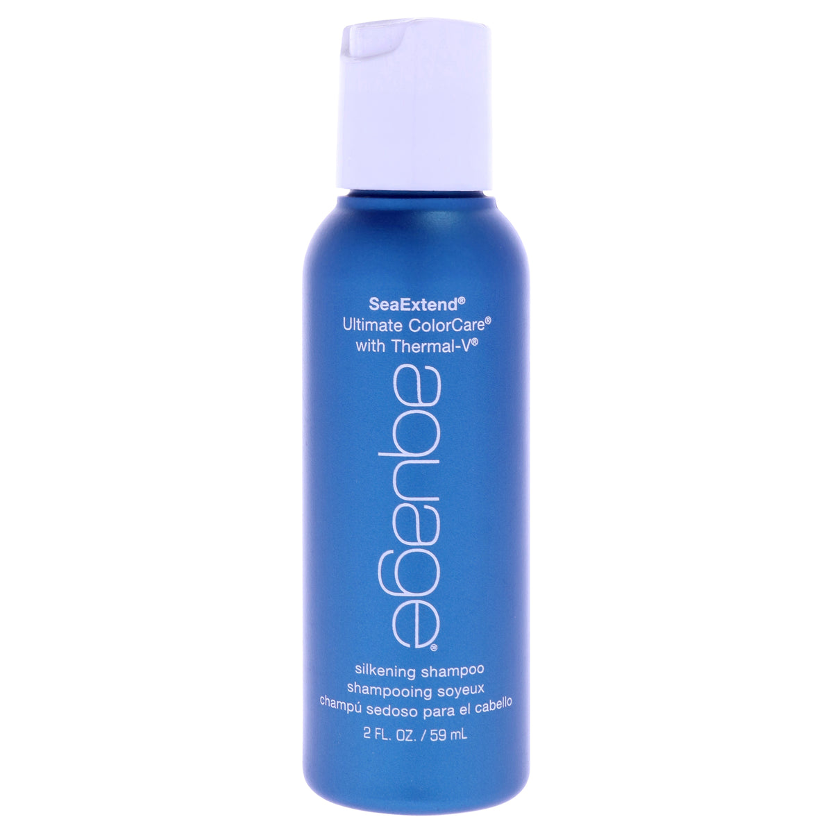 Aquage SeaExtend Ultimate Colorcare with Thermal-V Silkening Shampoo Unisex Shampoos 2 FL OZ | 60 ML