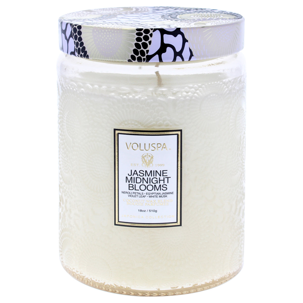 Voluspa Japonica Collection Large - Jasmine Midnight Blooms Unisex Candles 18 OZ | 510 G