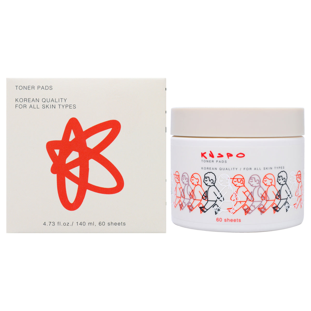 Knspo Toner Pads Unisex Cotton Pads & Rounds