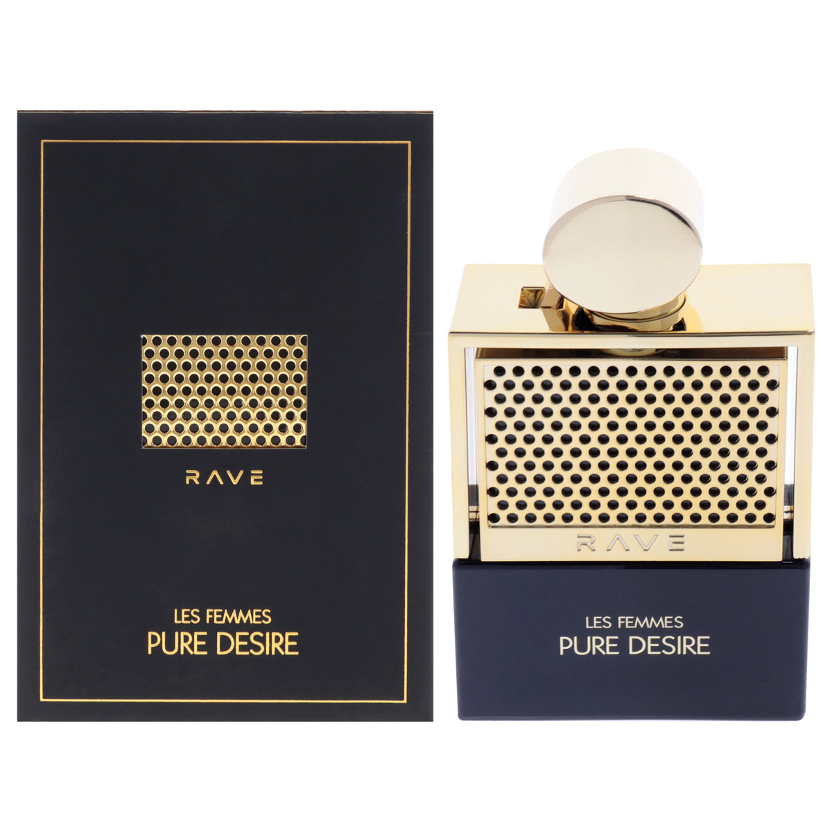 Lattafa Rave Pure Desire Gold Women's Eau de Parfum 3.4 FL OZ | 100 ML
