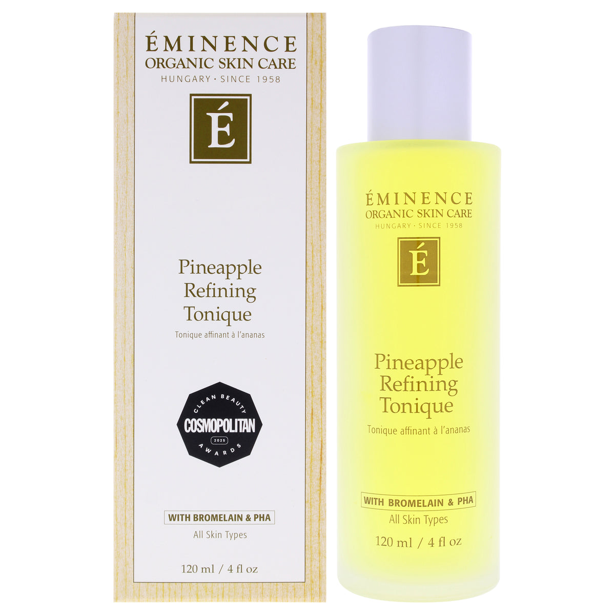 Eminence Pineapple Refining Tonique Unisex Toners & Astringents 4 FL OZ | 118 ML