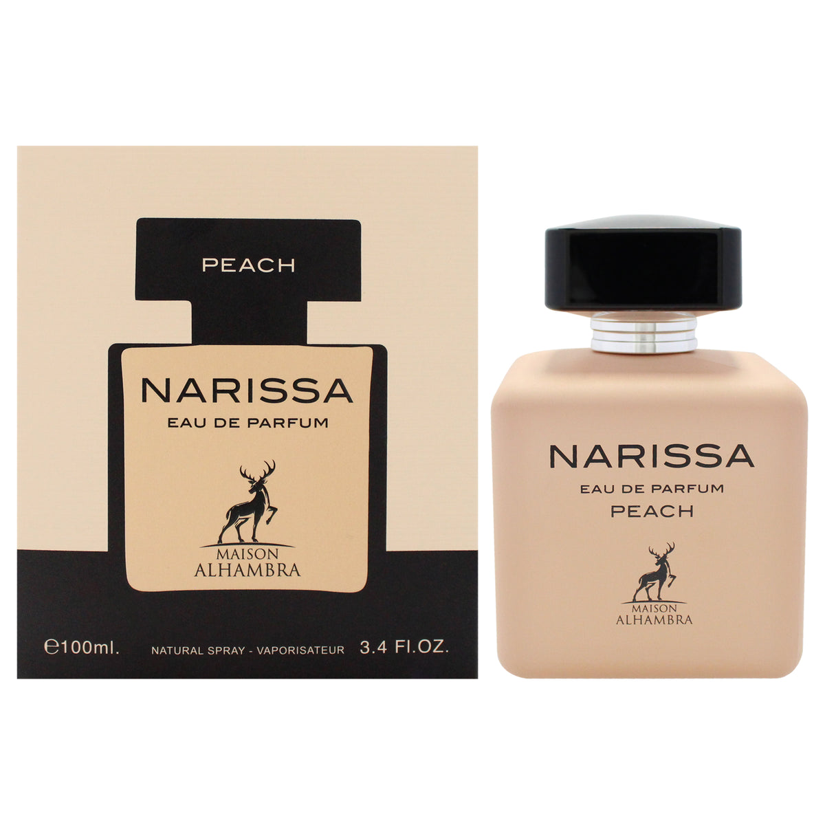 Maison Alhambra Narissa - Peach Women's Eau de Parfum 3.4 FL OZ | 100 ML