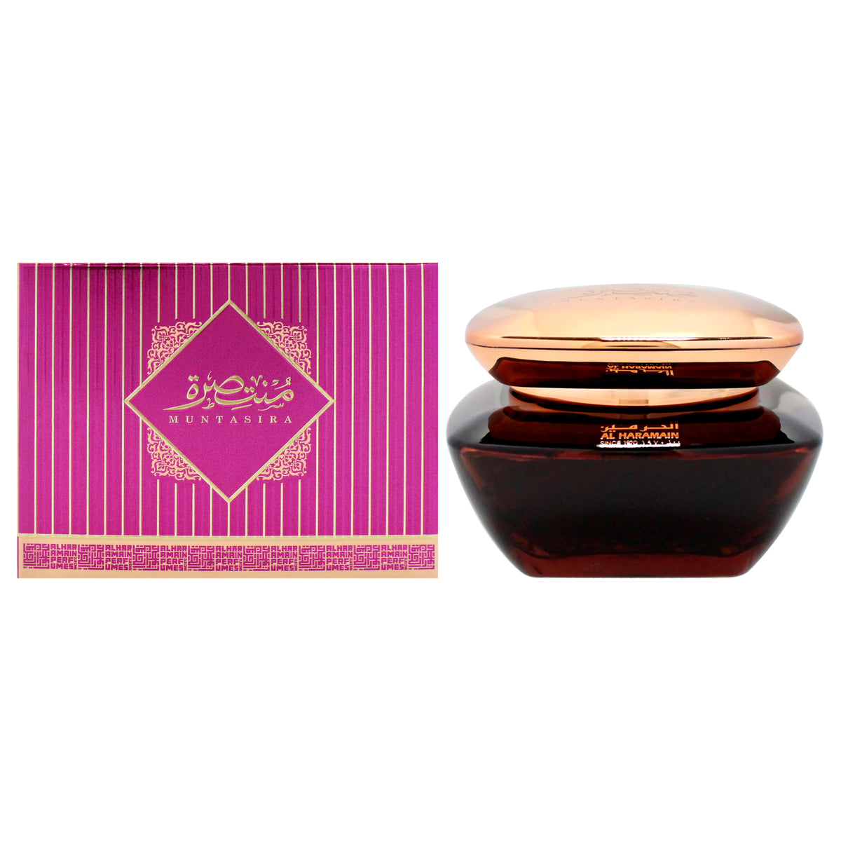 Al Haramain Muntasira Oudh Maal Attar Unisex Incense 2.5 OZ | 75 G