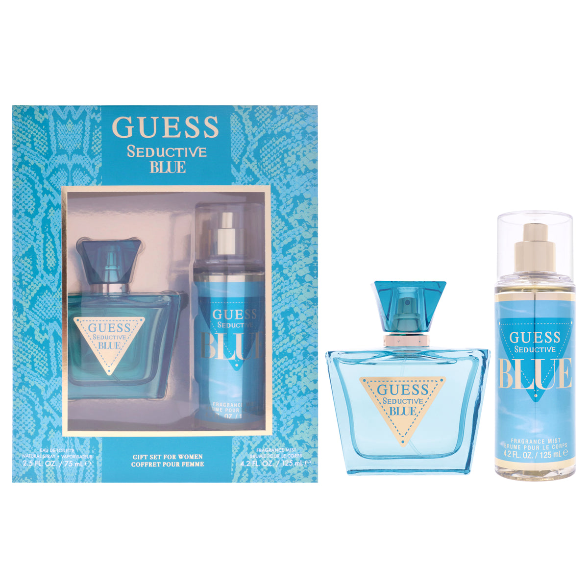 Guess Guess Seductive Blue Women's Personal Fragrance Sets 2.5 FL OZ | 75 ML