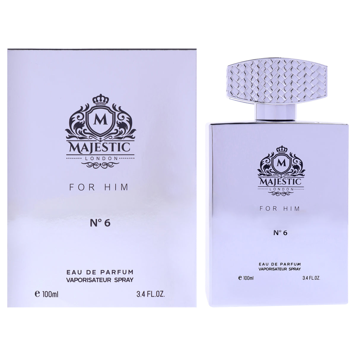 Fine Perfumery Majestic For Him No6 Men's Eau de Parfum 3.4 FL OZ | 100 ML
