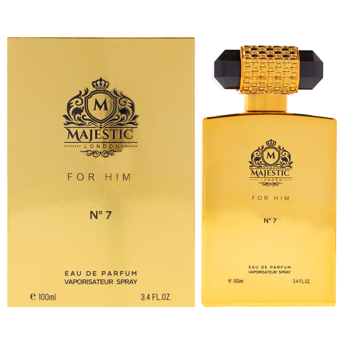 Fine Perfumery Majestic For Him No7 Men's Eau de Parfum 3.4 FL OZ | 100 ML