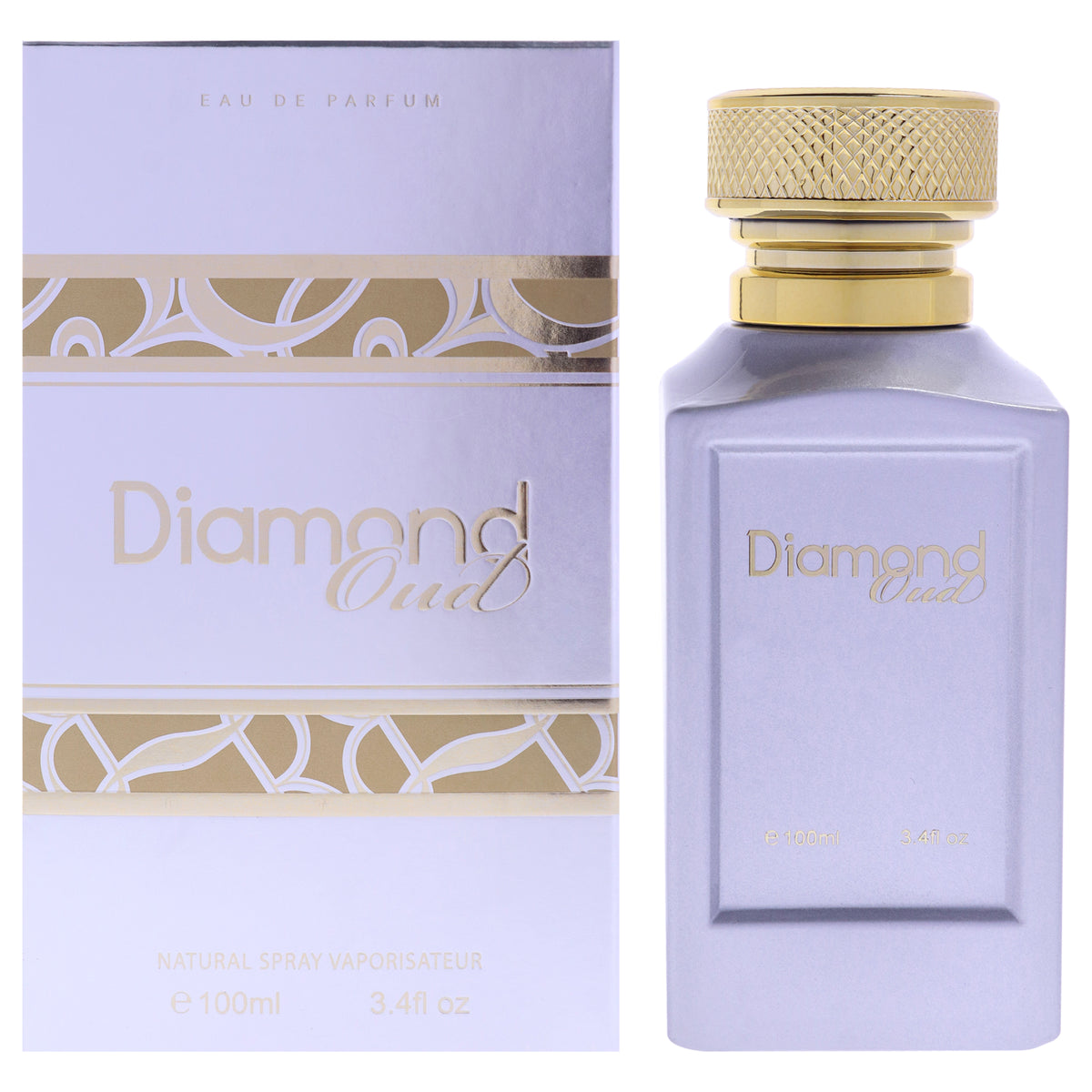 Fine Perfumery Diamond Oud Unisex Eau de Parfum 3.4 FL OZ | 100 ML