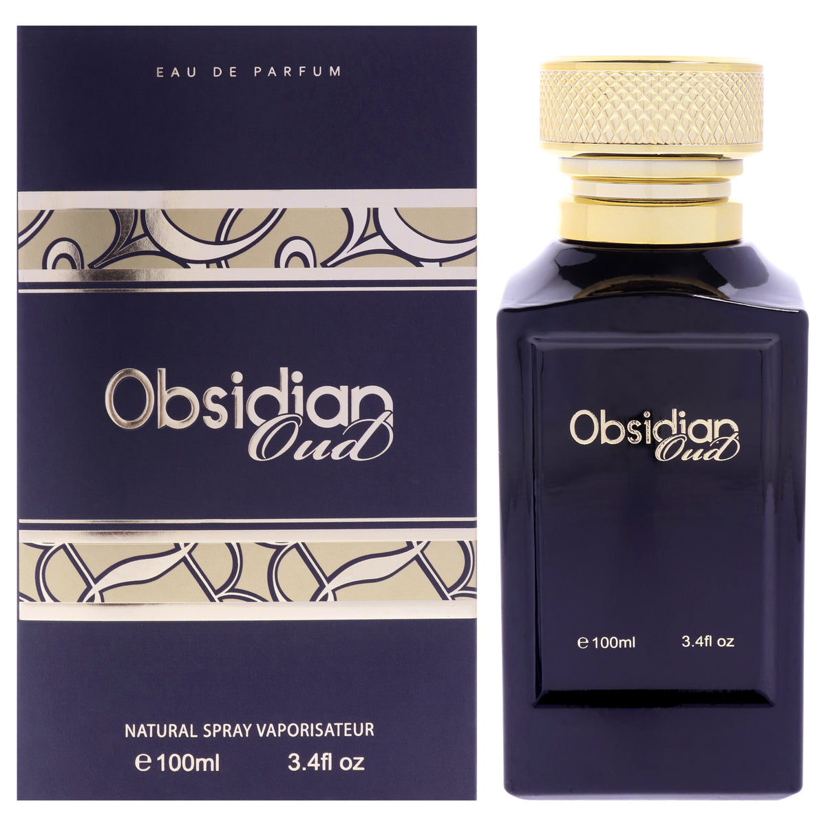 Fine Perfumery Obsidian Oud Unisex Eau de Parfum 3.4 FL OZ | 100 ML
