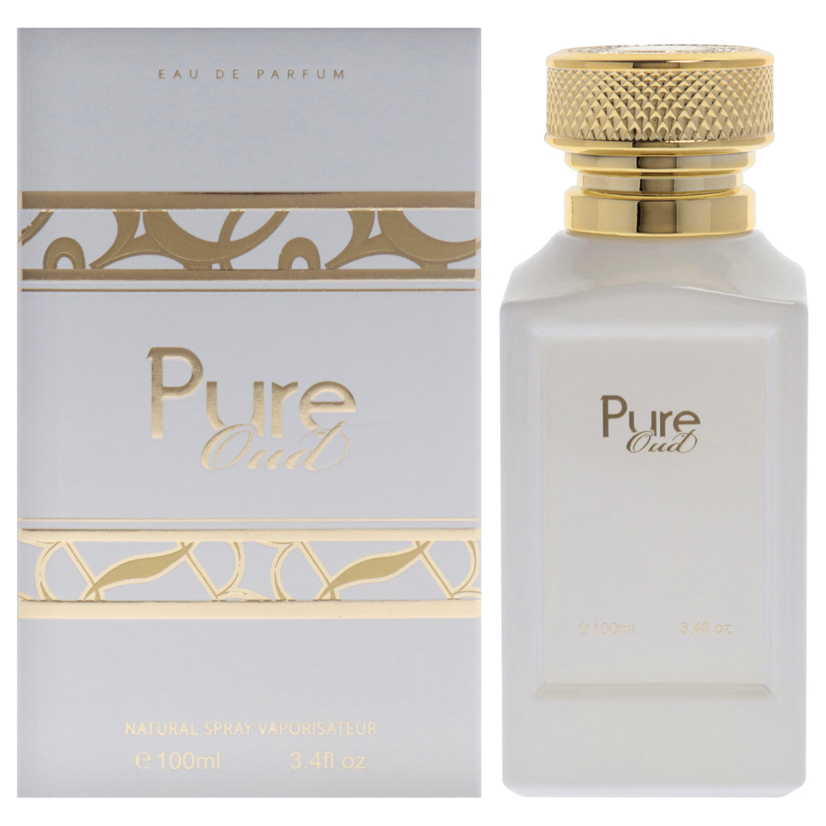 Fine Perfumery Pure Oud Unisex Eau de Parfum 3.4 FL OZ | 100 ML