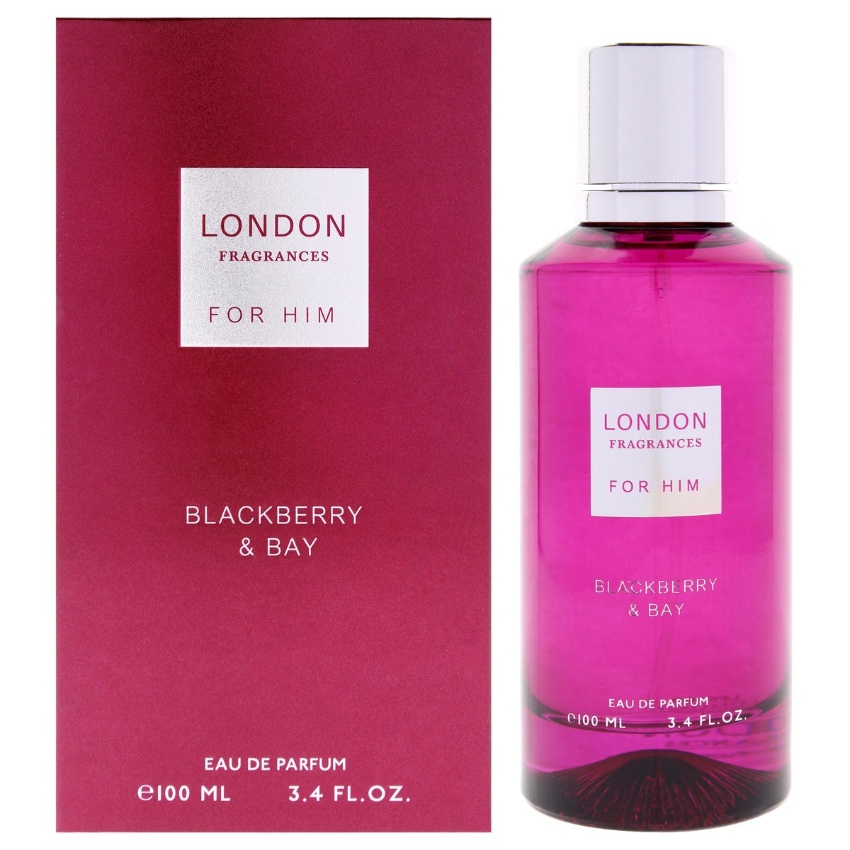 Fine Perfumery London Fragrances - Blackberry and Bay Men's Eau de Parfum 3.4 FL OZ | 100 ML