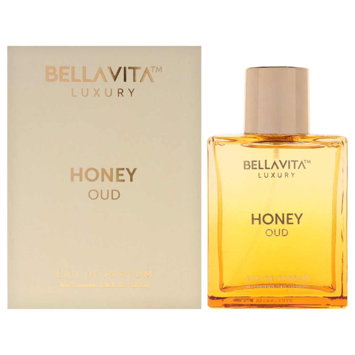 Bellavita Honey Oud Unisex Eau de Parfum 3.4 FL OZ | 100 ML
