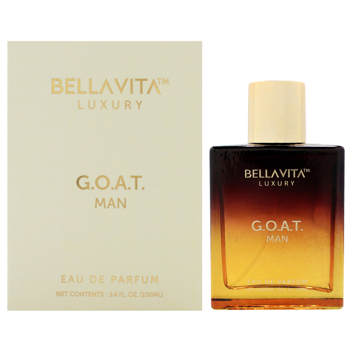Bellavita G.O.A.T Men's Eau de Parfum 3.4 FL OZ | 100 ML