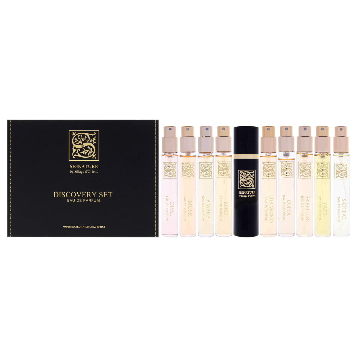 Sillage dOrient Signature Discovery Set Women's Personal Fragrance Sets 0.34 FL OZ | 10 ML