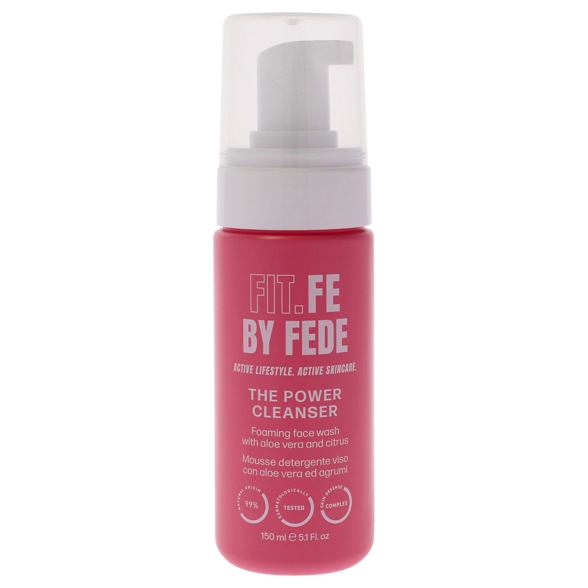 Fit.Fe By Fede The Power-Cleanser Foaming Face Wash Women's Face Cleansers 5.1 FL OZ | 150 ML