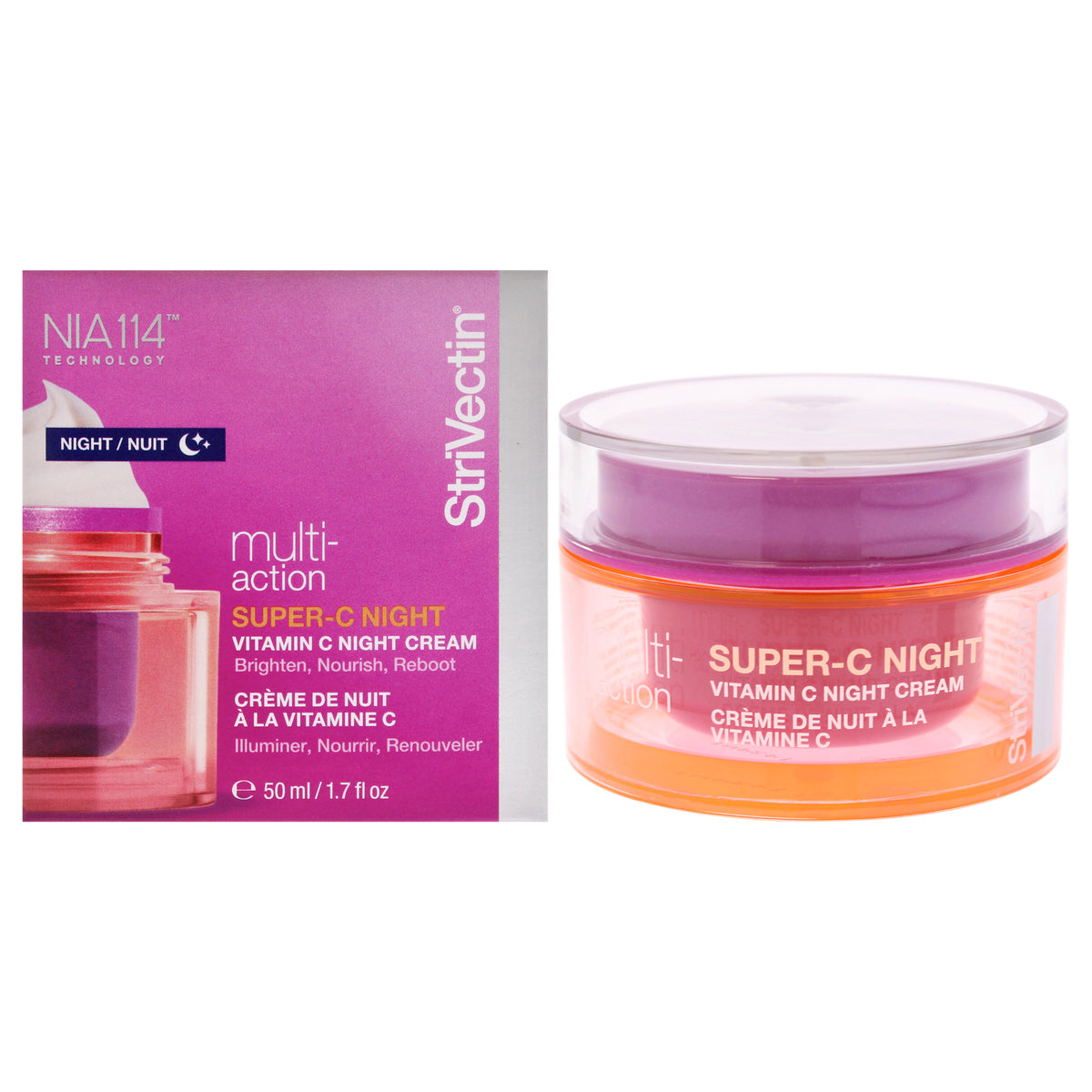 Strivectin Super-C Night Vitamin C Night Cream Women's Night Creams 1.7 OZ | 50 ML
