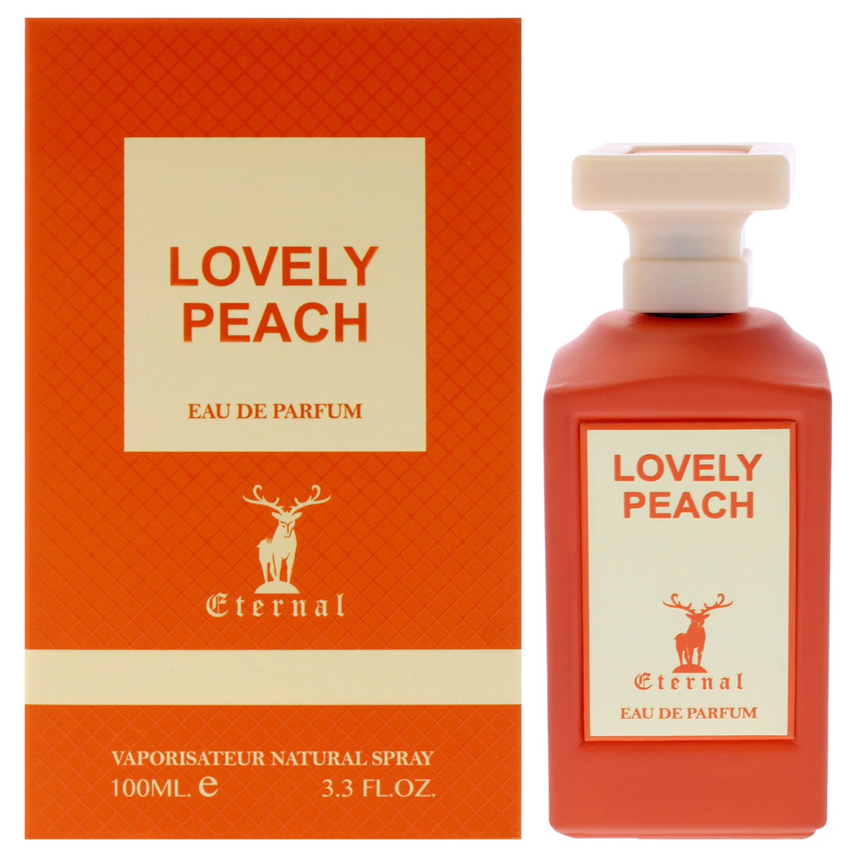 Khalis Eternal Collection - Lovely Peach Women's Eau de Parfum 3.4 FL OZ | 100 ML