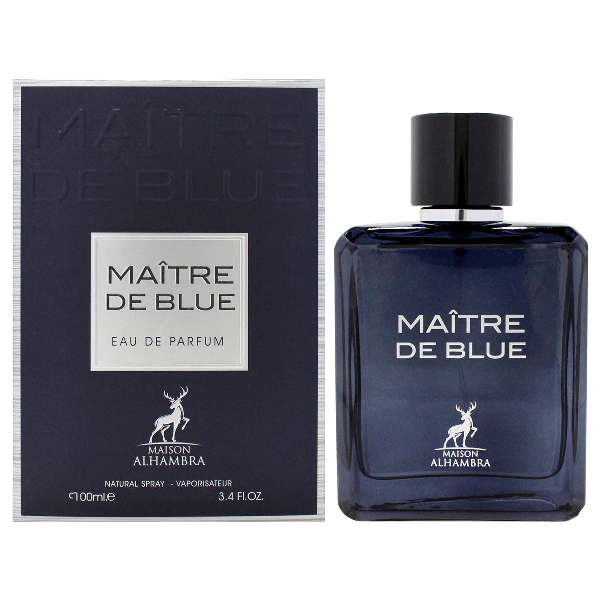Maison Alhambra Maitre De Blue Men's Eau de Parfum 3.4 FL OZ | 100 ML