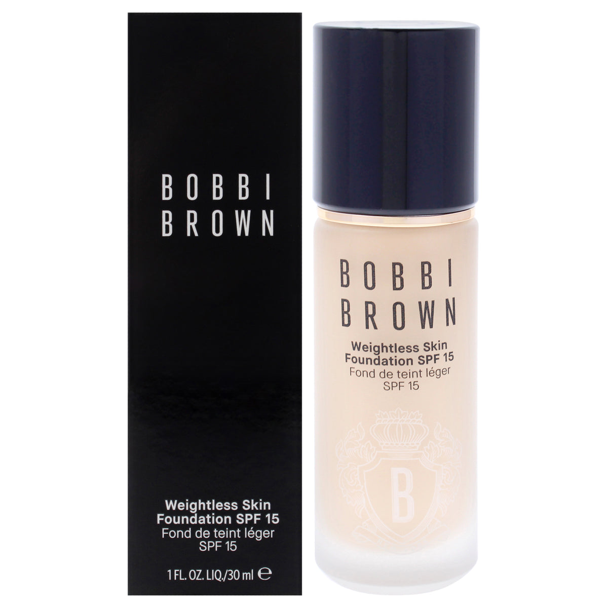 Bobbi Brown Weightless Skin Foundation SPF 15 - N-020 Neutral Ivory Women's Foundation 1 FL OZ | 30 ML