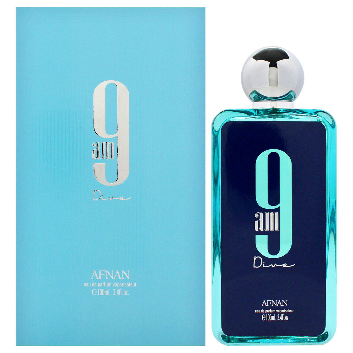 Afnan 9 Collection - 9 AM Dive Unisex Eau de Parfum 3.4 FL OZ | 100 ML