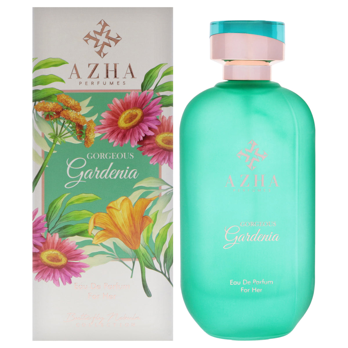 Azha Butterfly Nebula Collection - Gorgeous Gardenia for Women's Eau de Parfum 3.3 FL OZ | 100 ML