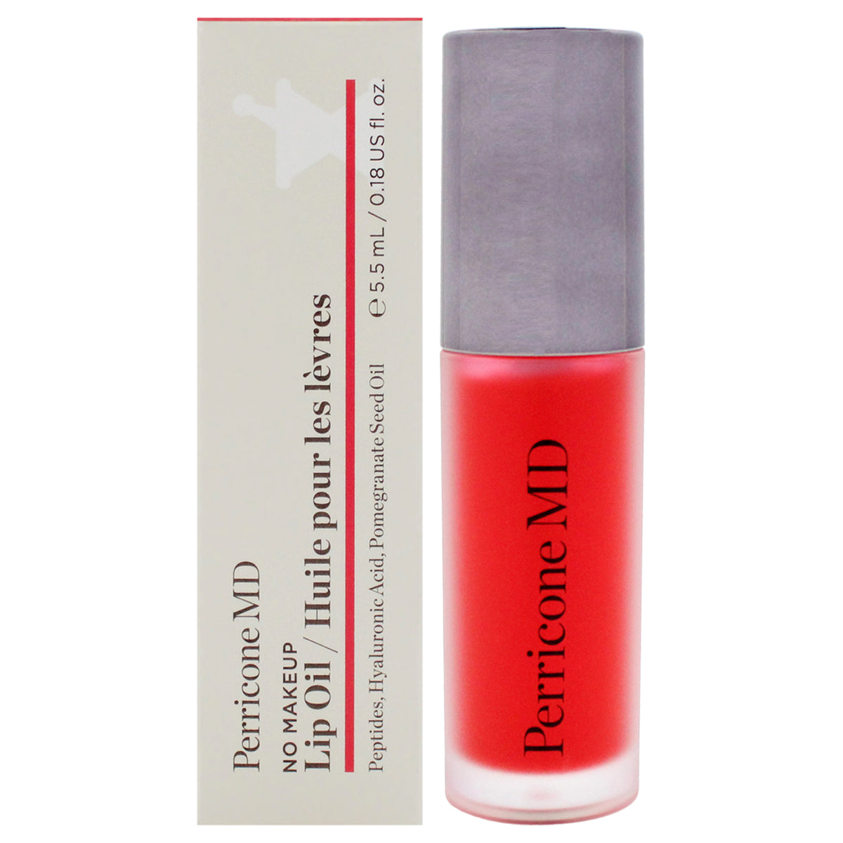 Perricone MD No Makeup Lip Oil - 5 Raspberry Women's Lip Balms & Moisturizers 0.15 FL OZ | 4.5 ML