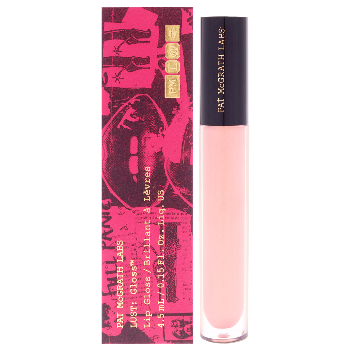 Pat McGrath Labs Lust Gloss Lip Gloss - Dare To Bare Women's Lip Glosses 0.15 OZ | 4.25 G