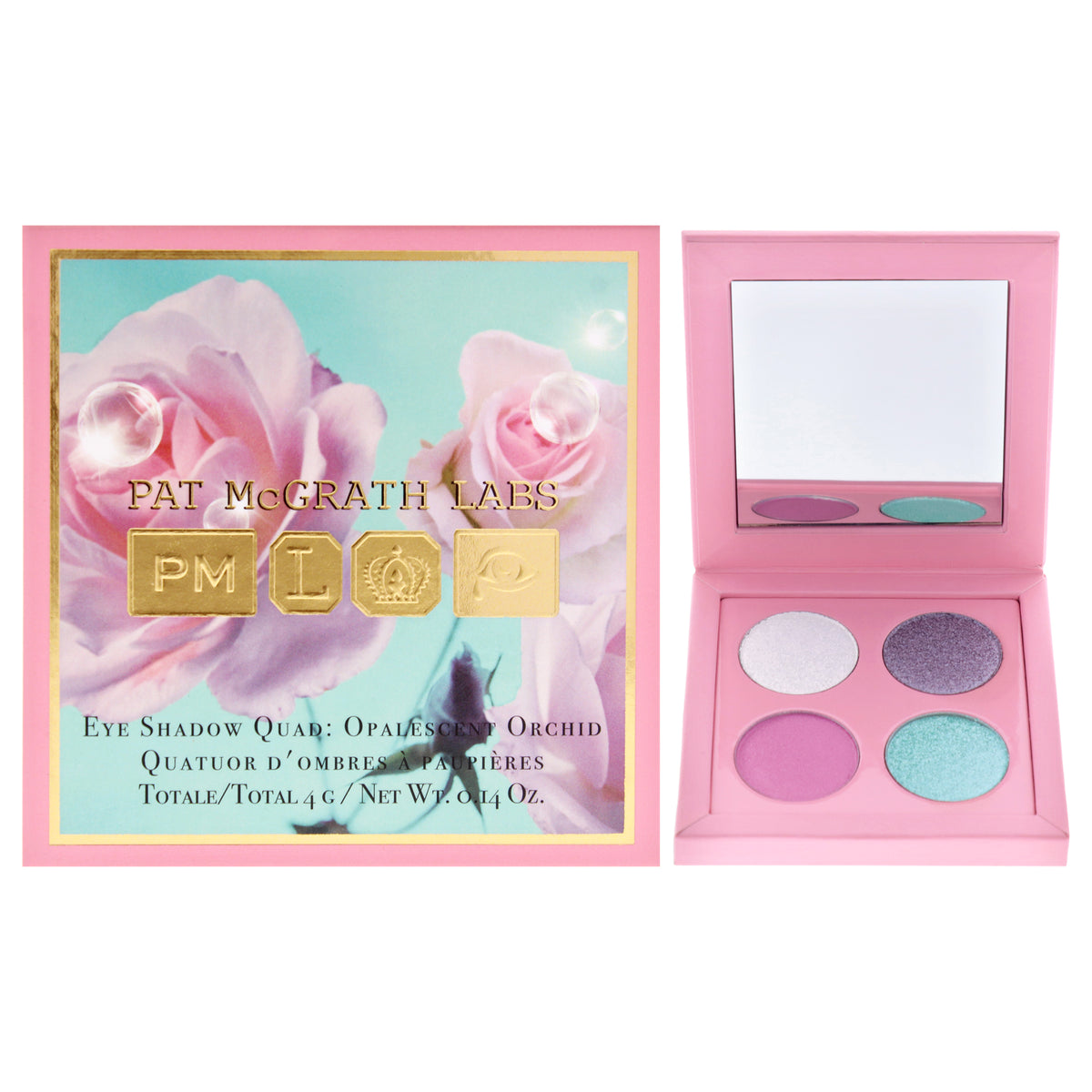 Pat McGrath Labs Eye Shadow Quad - Opalescent Orchid for Women's Eye Shadow 0.14 OZ | 4 G