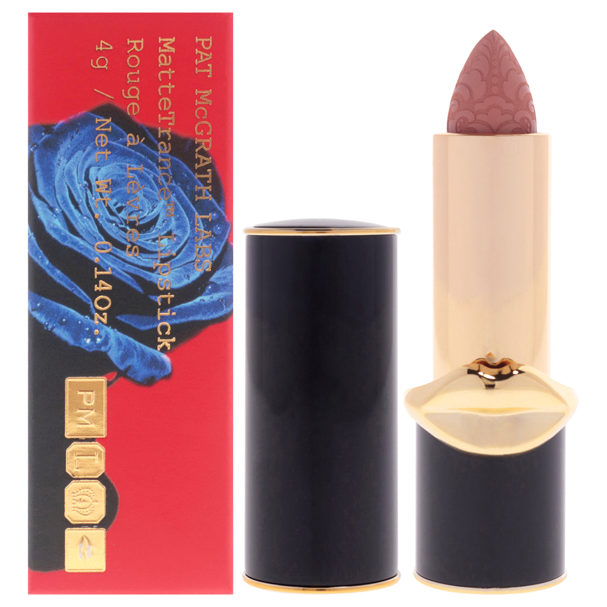 Pat Mcgrath Labs MatteTrance Lipstick Hearts Desire Edition - Honey Haze Women's Lipstick 0.14 FL OZ | 4 ML