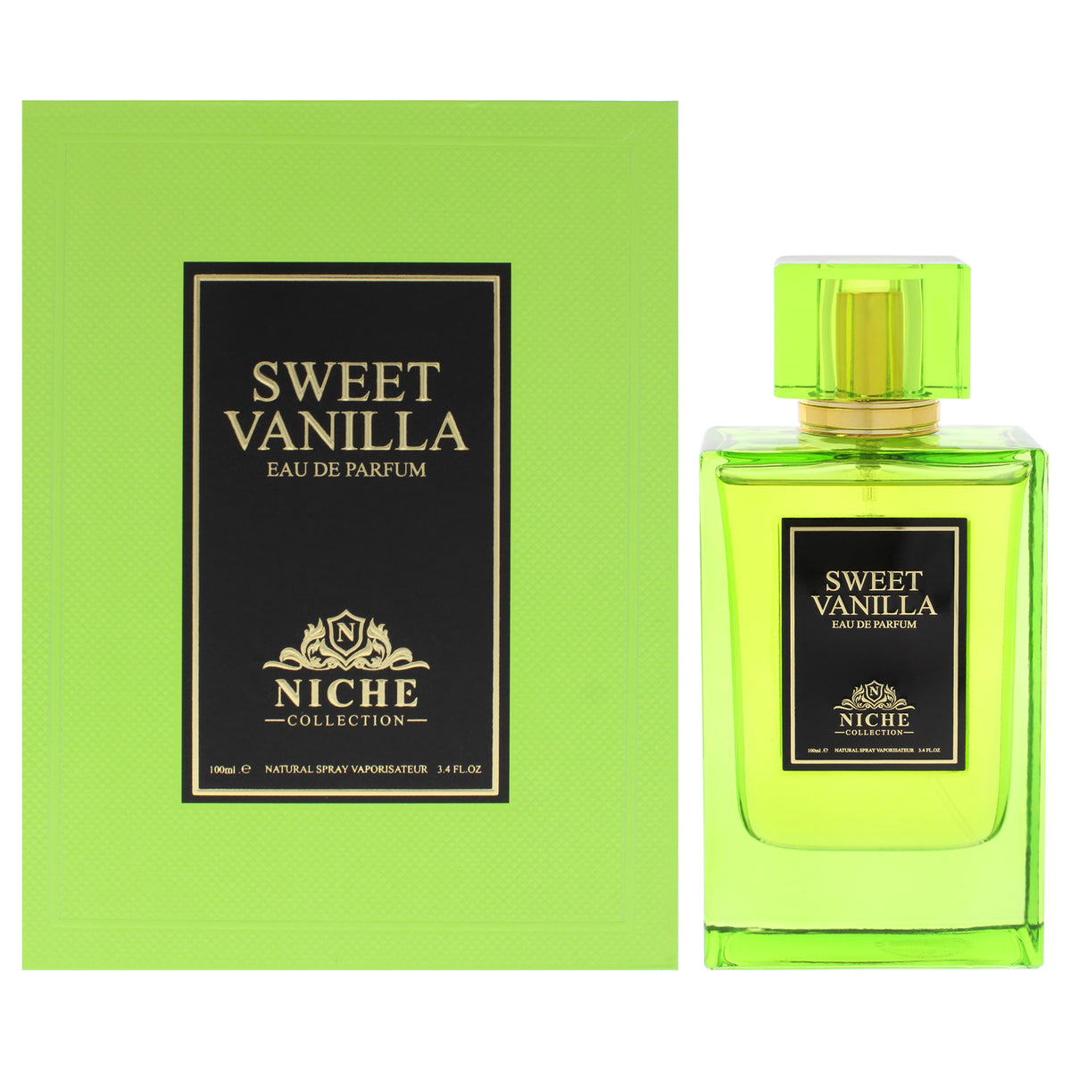 Khalis Niche Collection - Sweet Vanilla Unisex Eau de Parfum 3.4 FL OZ | 100 ML