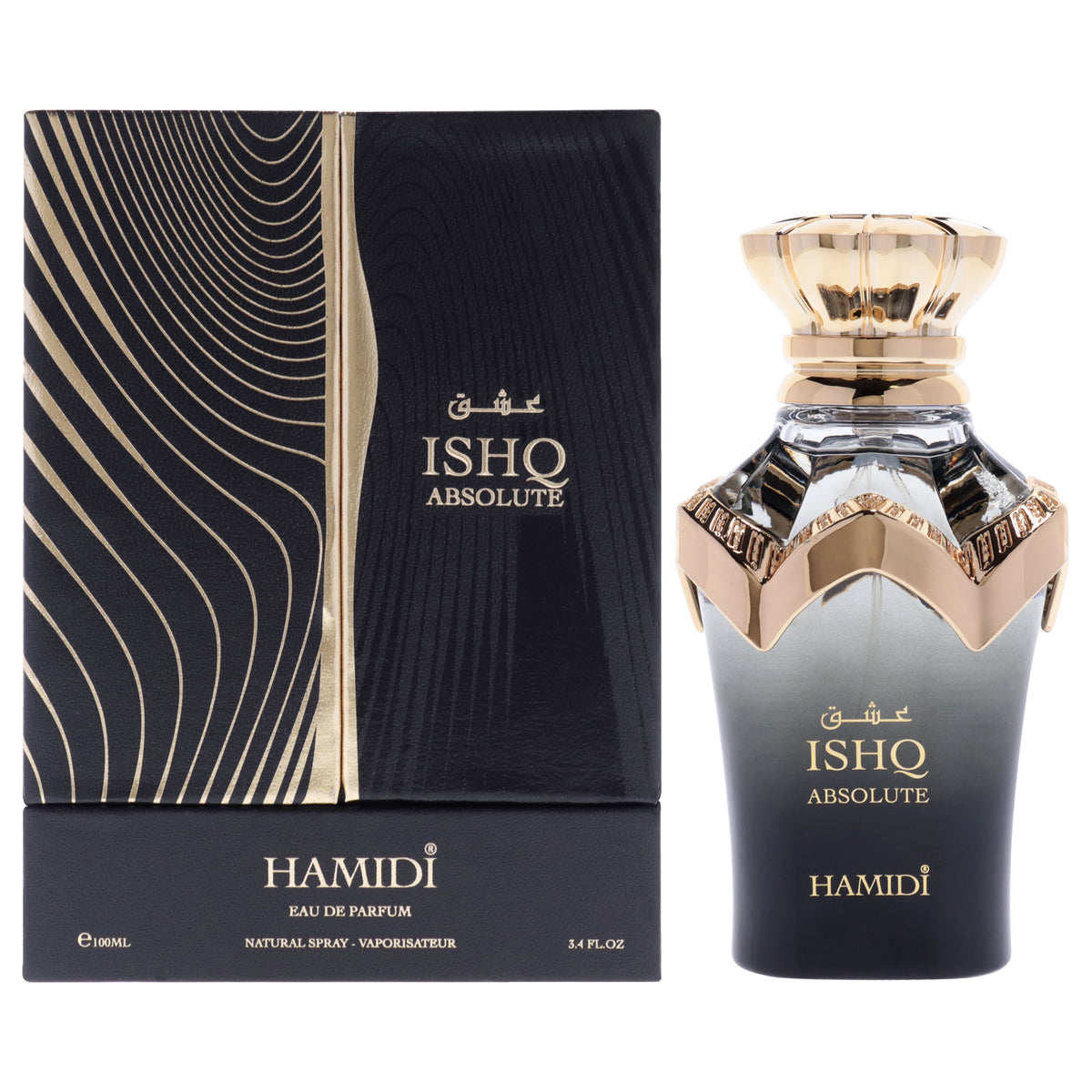 Hamidi Ishq Absolute Unisex Eau de Parfum 3.4 FL OZ | 100 ML
