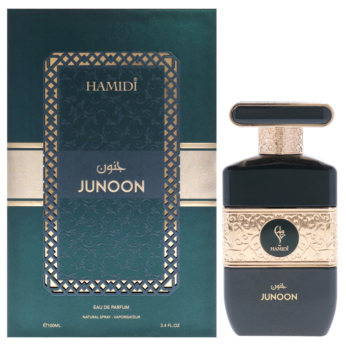Hamidi Junoon Men's Eau de Parfum 3.4 FL OZ | 100 ML