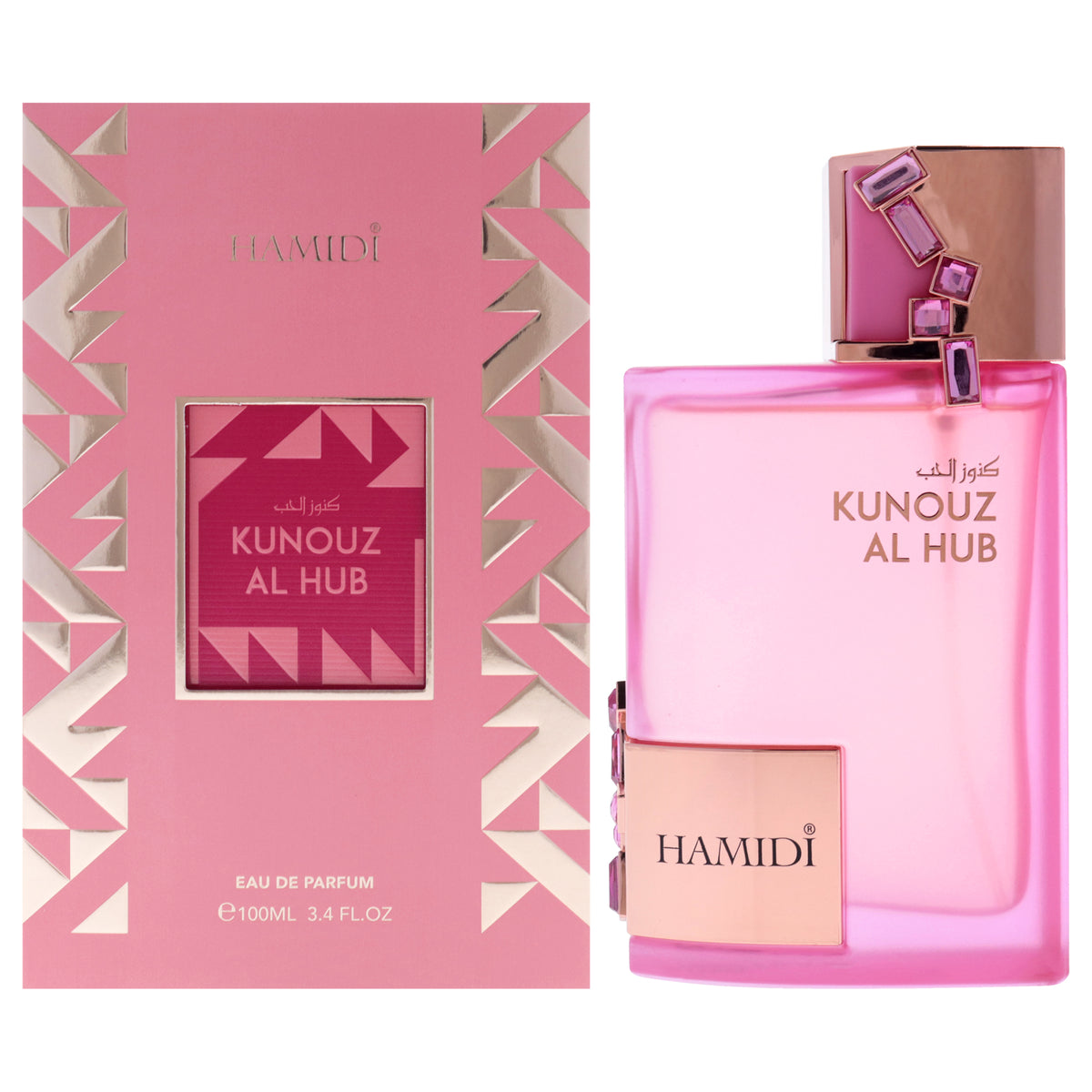 Hamidi Kunouz Al Hub Unisex Eau de Parfum 3.4 FL OZ | 100 ML