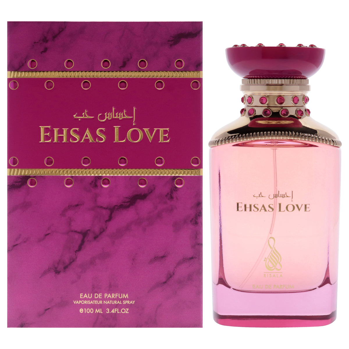 Risala Ehsas Love Women's Eau de Parfum 3.4 FL OZ | 100 ML