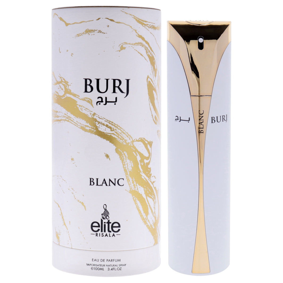 Risala Elite - Burj Blanc Unisex Eau de Parfum 3.4 FL OZ | 100 ML