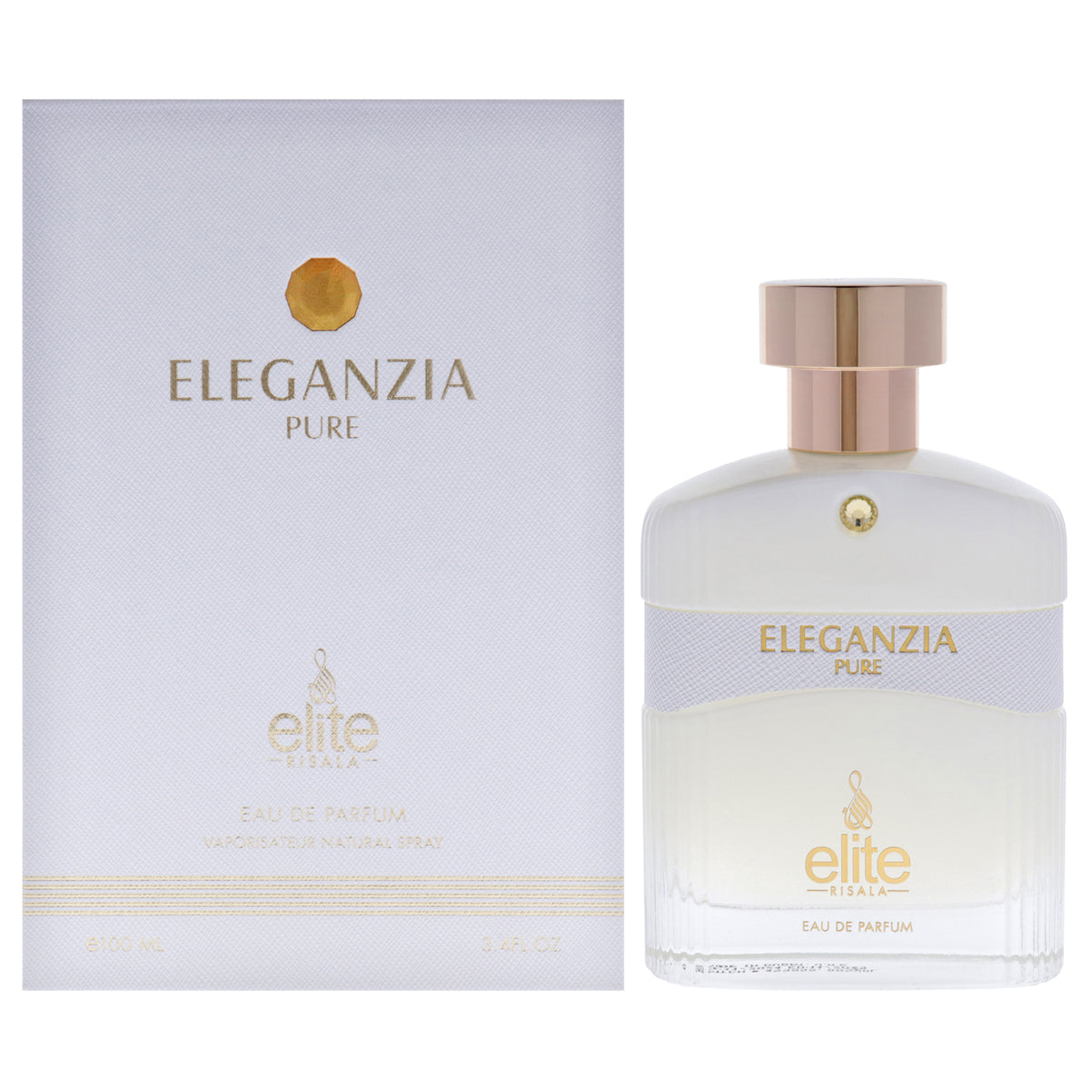 Risala Elite - Eleganzia Pure Unisex Eau de Parfum 3.4 FL OZ | 100 ML