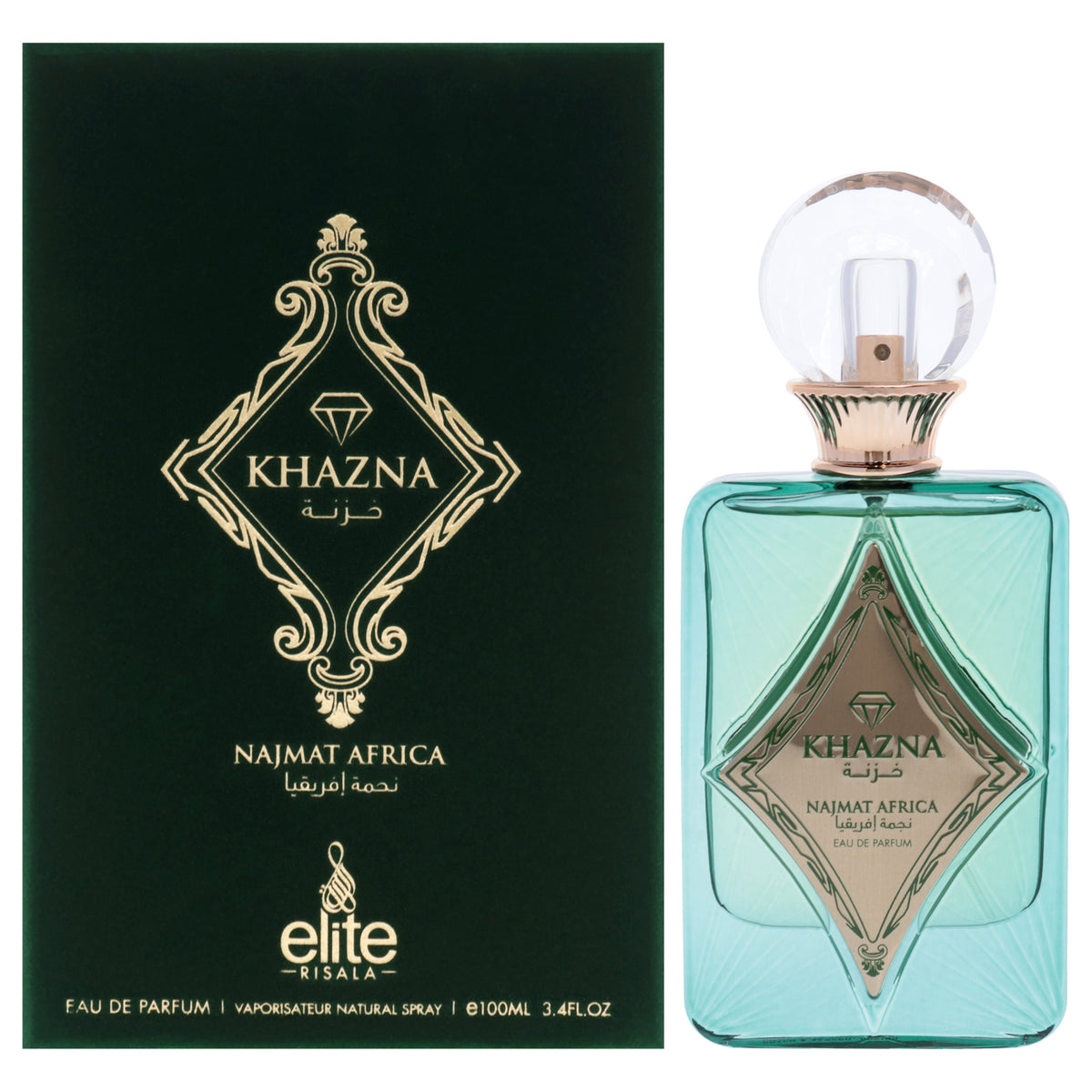 Risala Elite - Khazna Najmat Africa Unisex Eau de Parfum 3.4 FL OZ | 100 ML