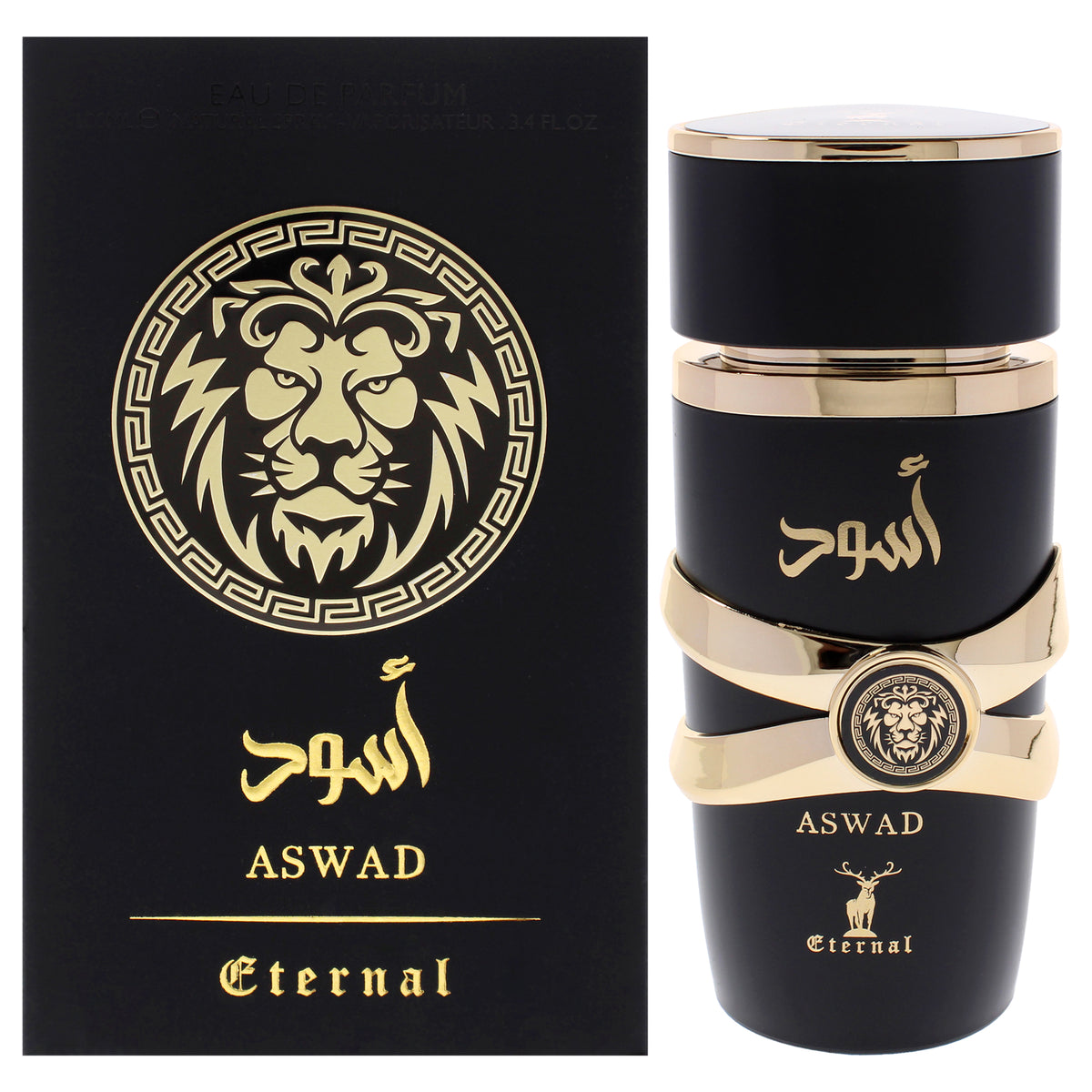 Khalis Eternal Collection - Aswad Men's Eau de Parfum 3.4 FL OZ | 100 ML
