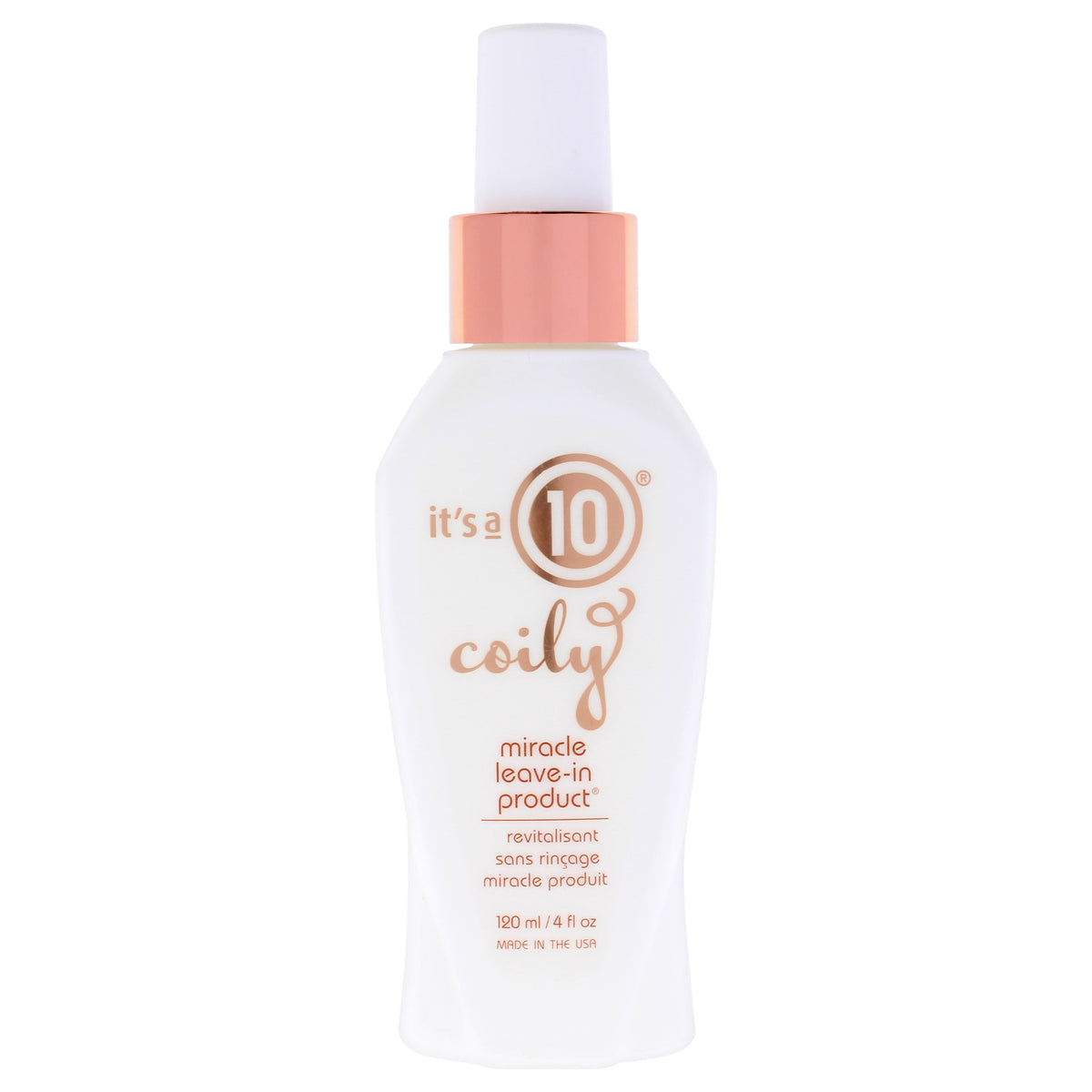 Its A 10 Coily Miracle Leave In Product Unisex Detanglers 4 FL OZ | 118 ML