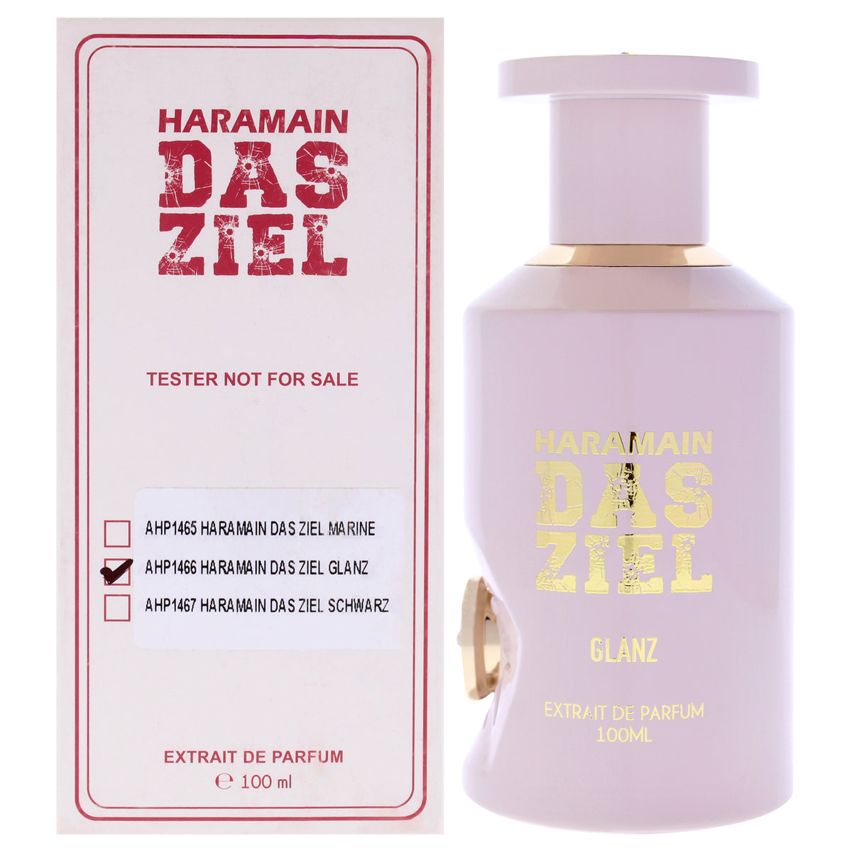 Al Haramain Das Ziel - Glanz Unisex Fragrance Testers Tester 3.3 FL OZ | 100 ML