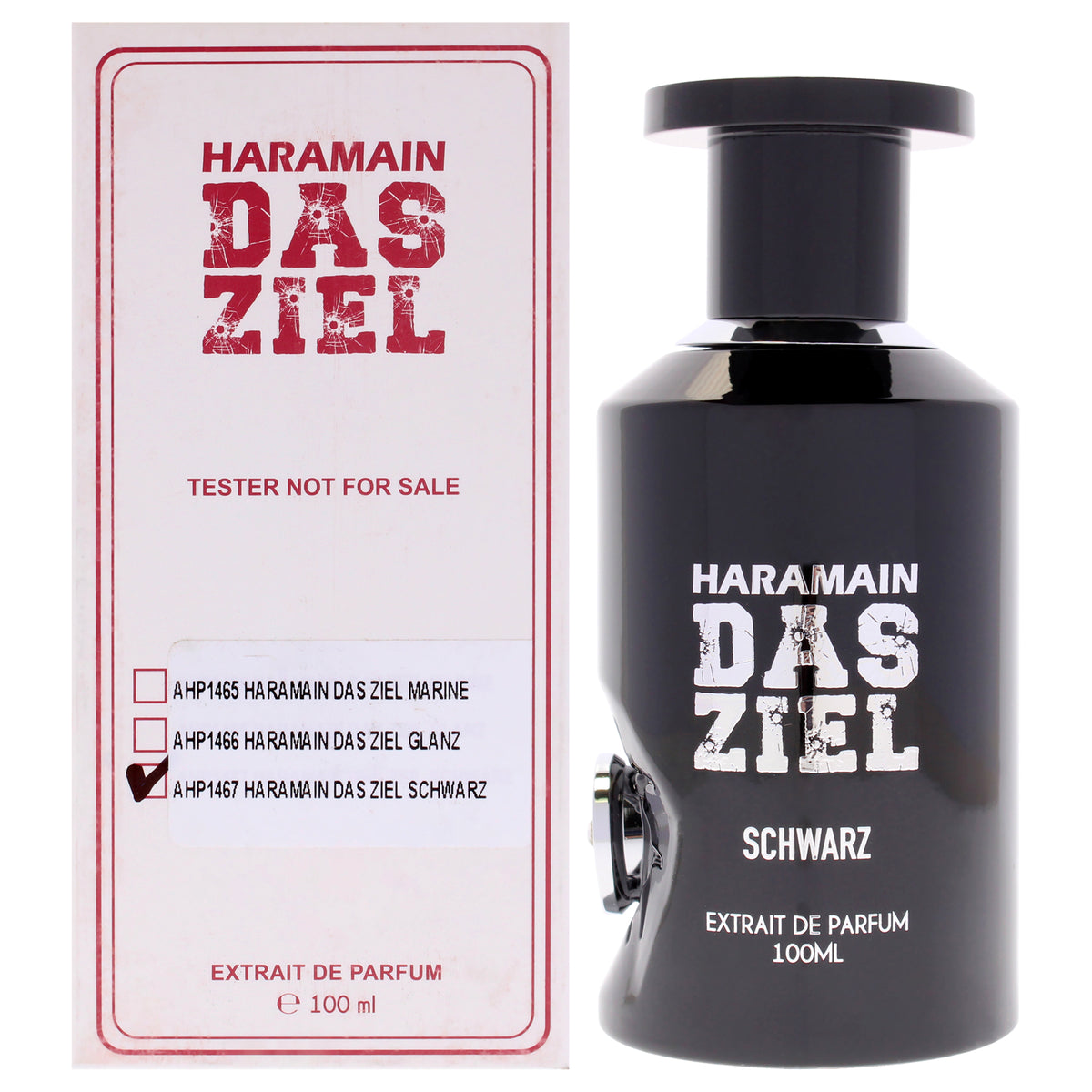 Al Haramain Das Ziel - Schwarz Unisex Fragrance Testers Tester 3.33 FL OZ | 100 ML
