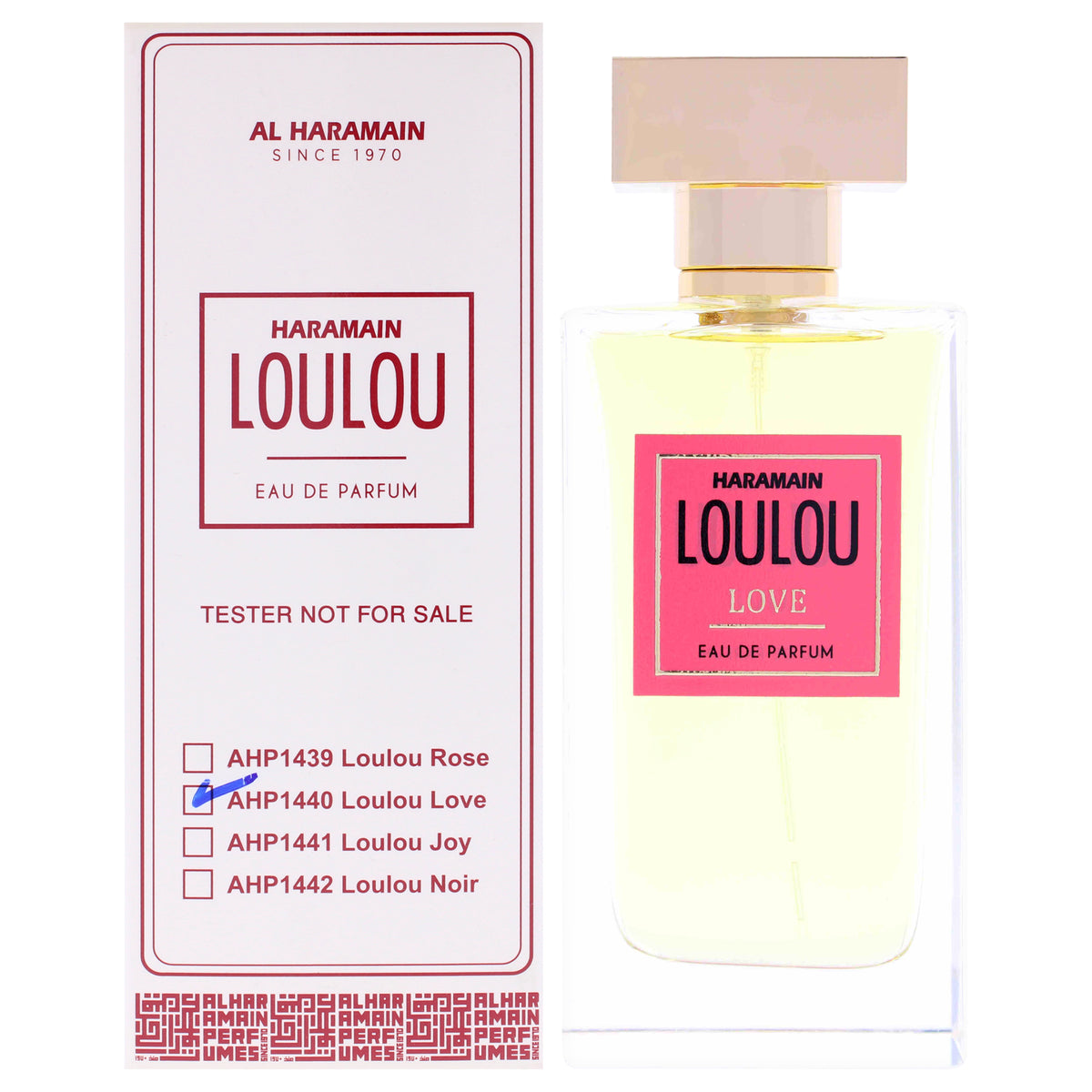 Al Haramain Loulou - Love for Women's Fragrance Testers Tester 3.33 FL OZ | 100 ML