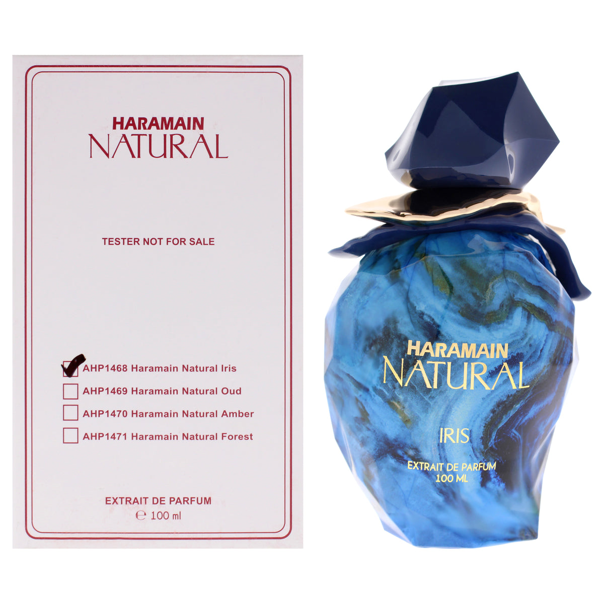 Al Haramain Natural - Iris Unisex Fragrance Testers Tester 3.33 FL OZ | 100 ML